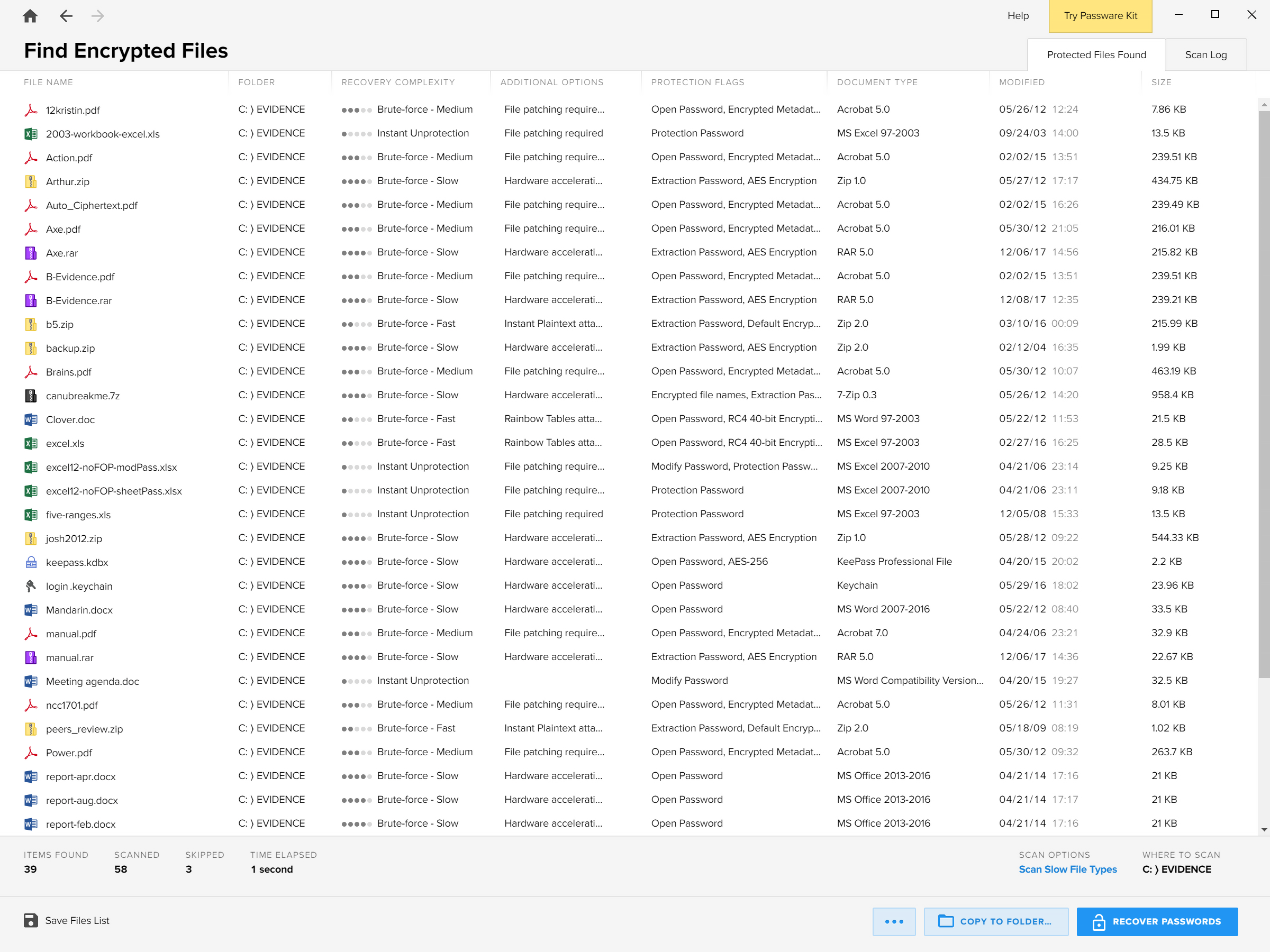 Encryption Analyzer