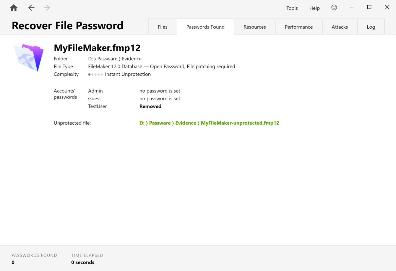 Passware FileMaker Key